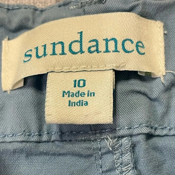 SUNDANCE Bastille Easy Pants in Blue Floral Print - Picture 4 of 5